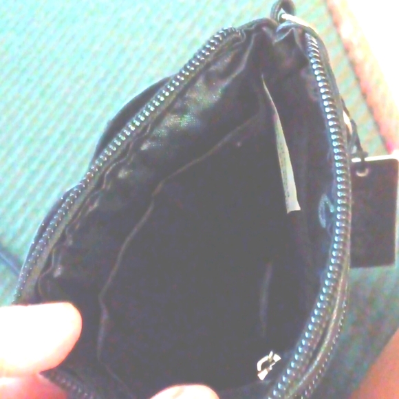 NWT Rolling Sage Leather-Look Rosette Mini-Bag - Picture 7 of 7